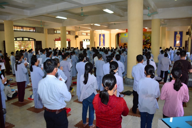 The Buddha's Birthday at Tay Khanh Pagoda in Thai Binh