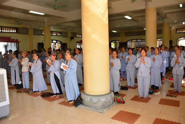 The Buddha's Birthday at Tay Khanh Pagoda in Thai Binh