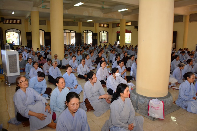 The Buddha's Birthday at Tay Khanh Pagoda in Thai Binh