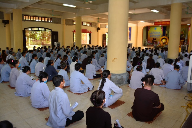 The Buddha's Birthday at Tay Khanh Pagoda in Thai Binh