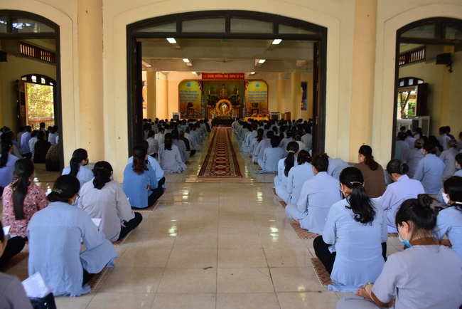 The Buddha's Birthday at Tay Khanh Pagoda in Thai Binh