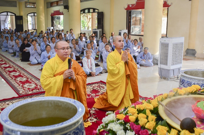 The Buddha's Birthday at Tay Khanh Pagoda in Thai Binh