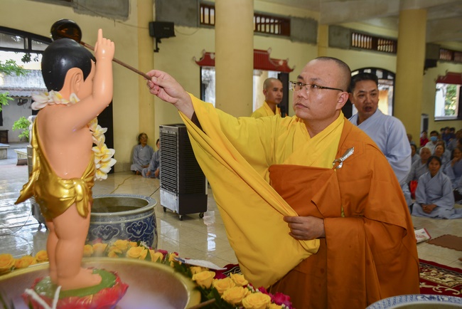 The Buddha's Birthday at Tay Khanh Pagoda in Thai Binh