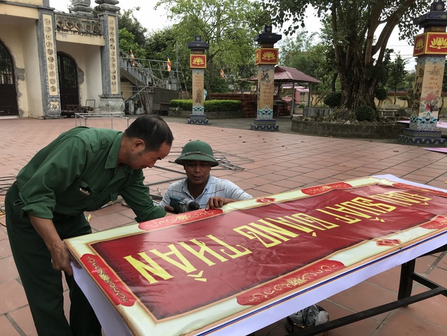 The Buddha's Birthday at Tay Khanh Pagoda in Thai Binh