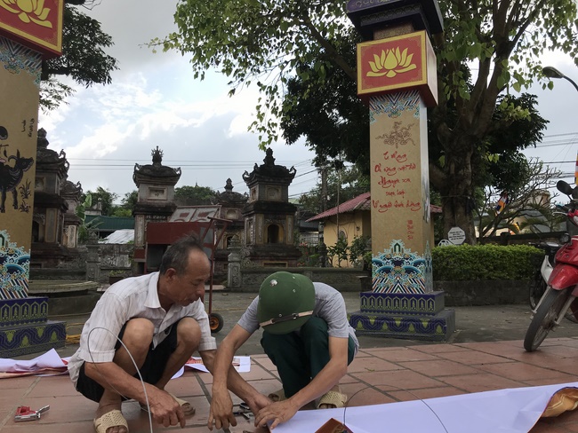 The Buddha's Birthday at Tay Khanh Pagoda in Thai Binh