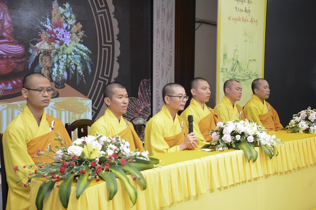 The Three Jewel Refuge Ceremony for cancer ill children coming from the Oncology Hospital