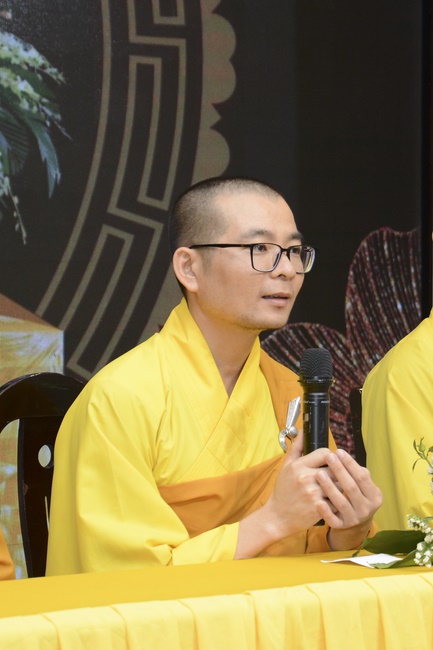 The Three Jewel Refuge Ceremony for cancer ill children coming from the Oncology Hospital