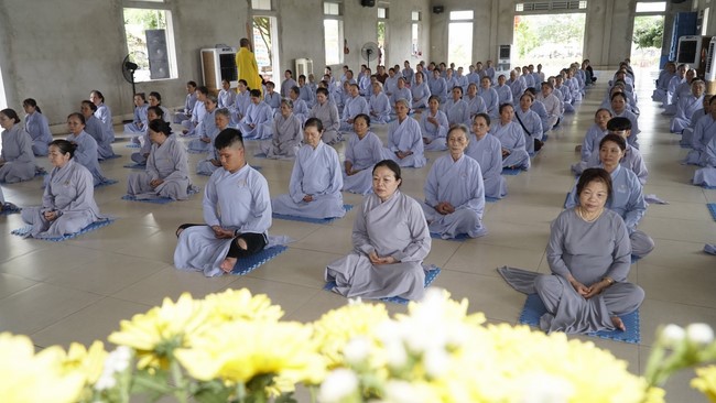One-day retreat at Dong Cao Pagoda, Thanh Hoa