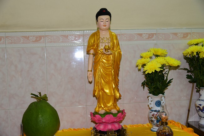 The  praying ceremony for rebirth