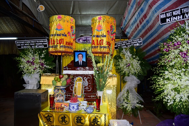 The  praying ceremony for rebirth