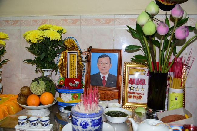 The  praying ceremony for rebirth