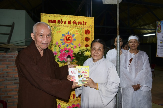 The  praying ceremony for rebirth