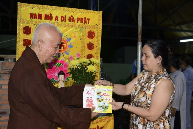 The  praying ceremony for rebirth