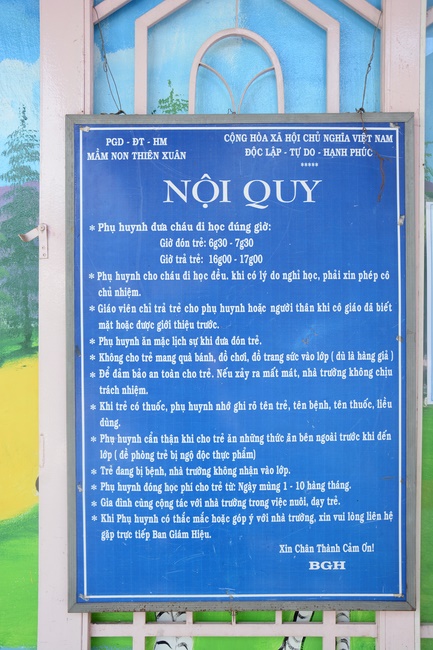 Tặng quà giáo viên trường mầm non tư thục tại Tân Thới Nhì, Hóc Môn