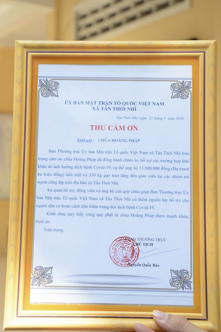 Tặng quà giáo viên trường mầm non tư thục tại Tân Thới Nhì, Hóc Môn