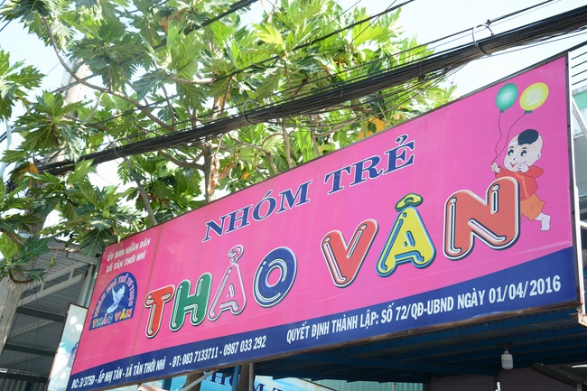 Tặng quà giáo viên trường mầm non tư thục tại Tân Thới Nhì, Hóc Môn