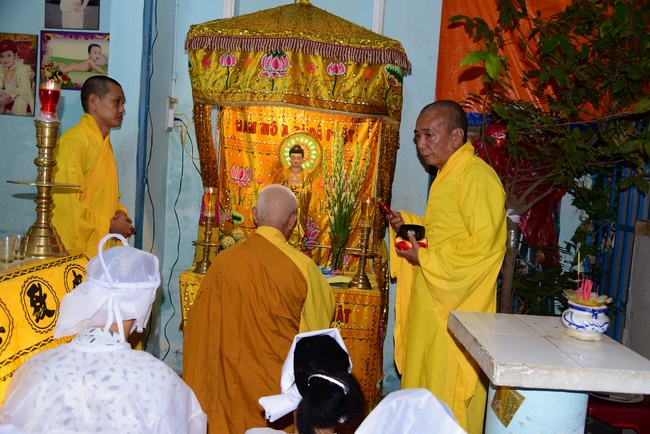 Freeing of creatures at Ca Lang ferry in Cu Chi