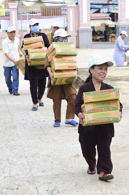 The charity trip in Binh Phuoc