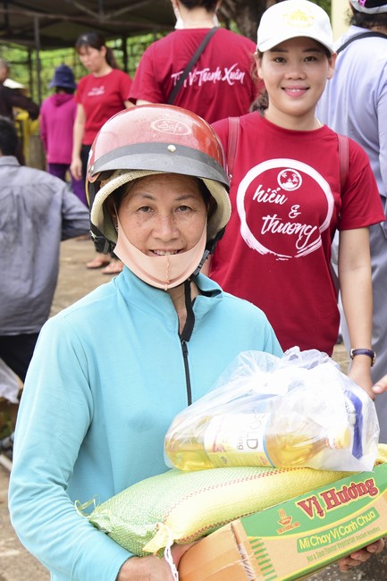 The charity trip in Binh Phuoc