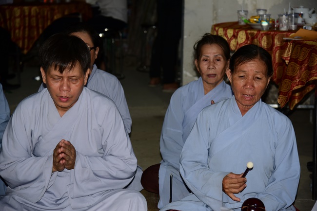 Giving gifts to oncology patients and praying for rebirth in Hoc Mon