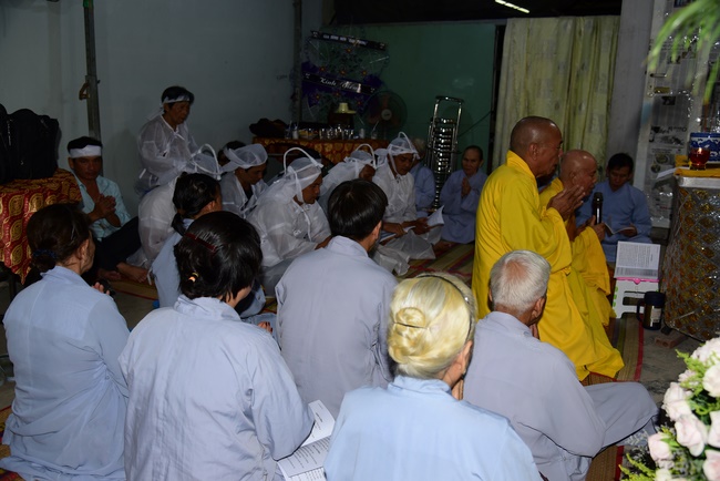 Giving gifts to oncology patients and praying for rebirth in Hoc Mon