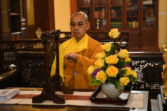 Buddha Bathing Ceremony at Hoa Phuc Pagoda in the period of COVID-19.