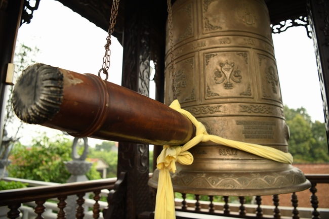 Buddha Bathing Ceremony at Hoa Phuc Pagoda in the period of COVID-19.