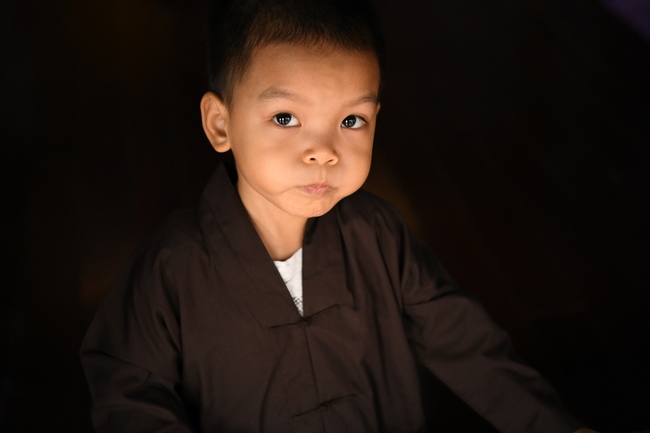 Buddha Bathing Ceremony at Hoa Phuc Pagoda in the period of COVID-19.