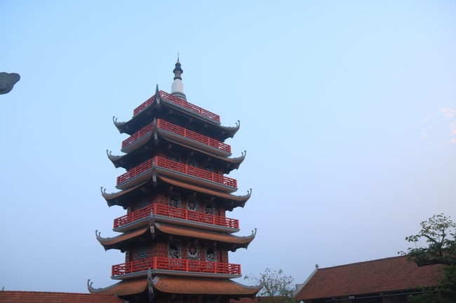 Buddha Bathing Ceremony at Hoa Phuc Pagoda in the period of COVID-19.