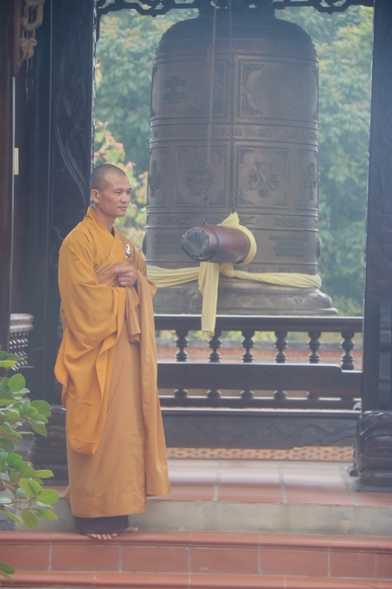 Buddha Bathing Ceremony at Hoa Phuc Pagoda in the period of COVID-19.