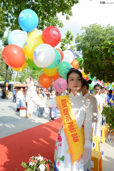 The Vesak Great Ceremony in 2020 at Hoang Phap Pagoda