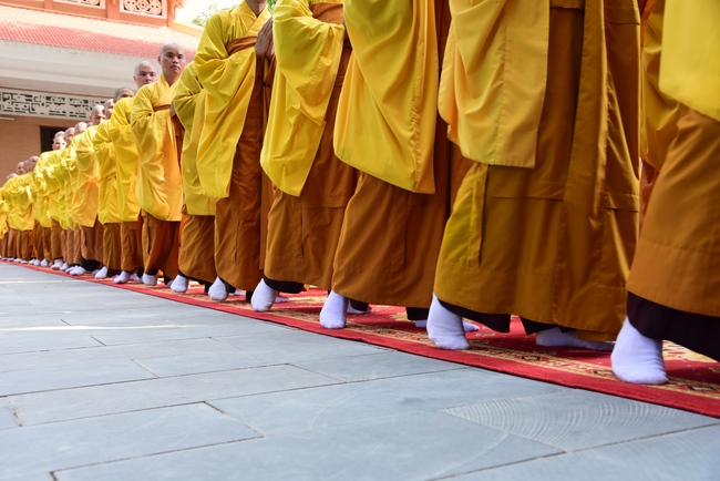 The Vesak Great Ceremony in 2020 at Hoang Phap Pagoda