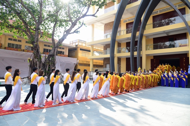 The Vesak Great Ceremony in 2020 at Hoang Phap Pagoda