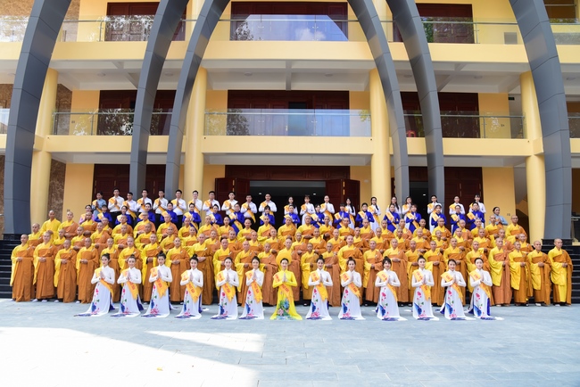 The Vesak Great Ceremony in 2020 at Hoang Phap Pagoda
