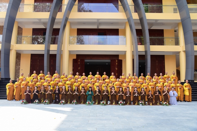 The Vesak Great Ceremony in 2020 at Hoang Phap Pagoda