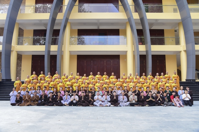 The Vesak Great Ceremony in 2020 at Hoang Phap Pagoda
