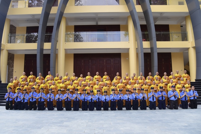 The Vesak Great Ceremony in 2020 at Hoang Phap Pagoda