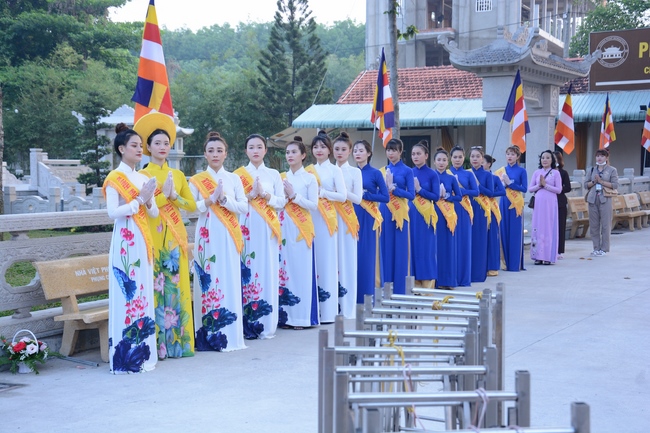 The Vesak Great Ceremony in 2020 at Hoang Phap Pagoda
