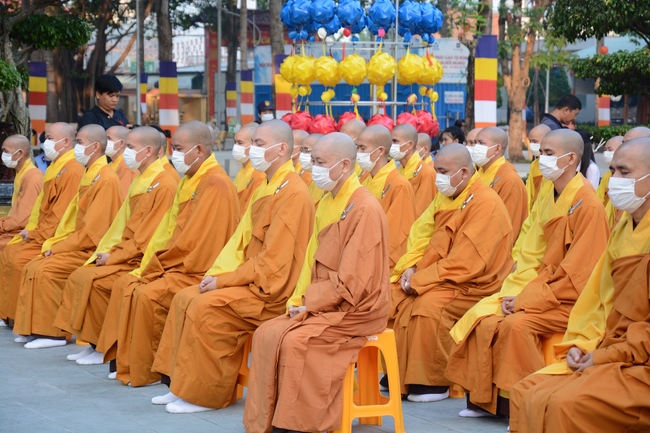 The Vesak Great Ceremony in 2020 at Hoang Phap Pagoda