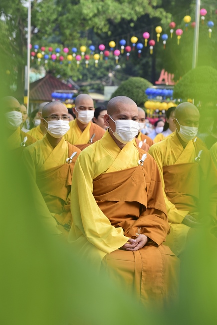 The Vesak Great Ceremony in 2020 at Hoang Phap Pagoda