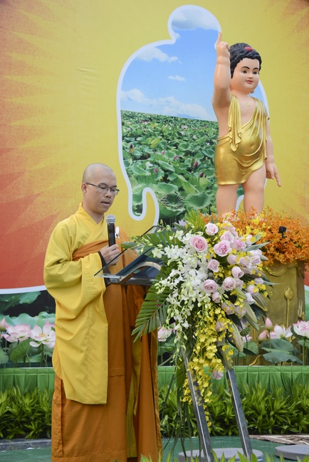The Vesak Great Ceremony in 2020 at Hoang Phap Pagoda