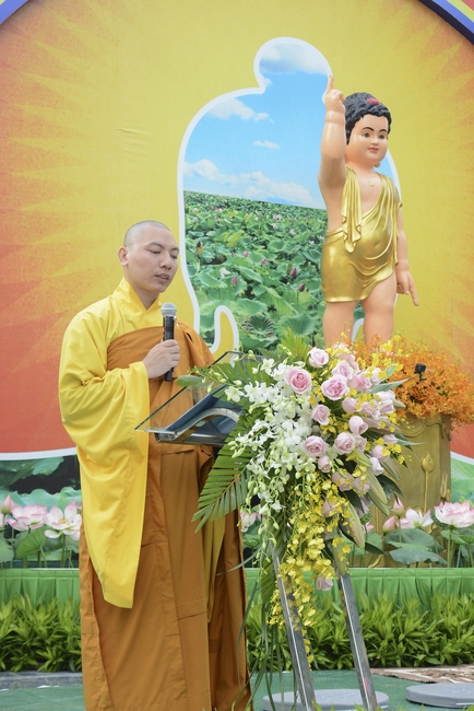 The Vesak Great Ceremony in 2020 at Hoang Phap Pagoda