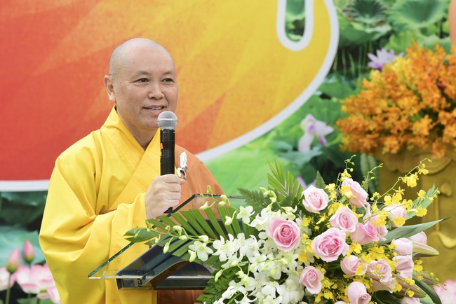 The Vesak Great Ceremony in 2020 at Hoang Phap Pagoda