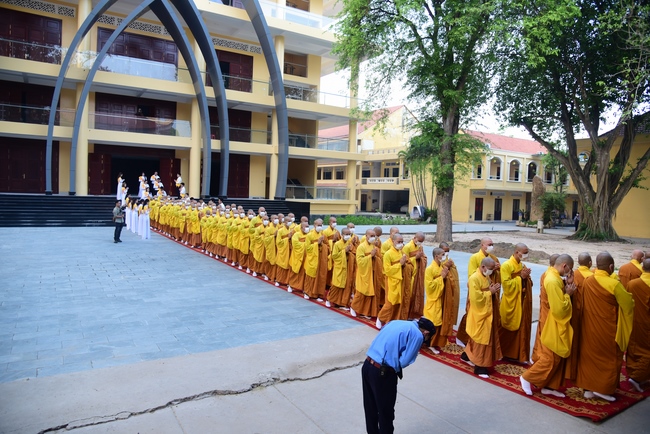 The Vesak Great Ceremony in 2020 at Hoang Phap Pagoda