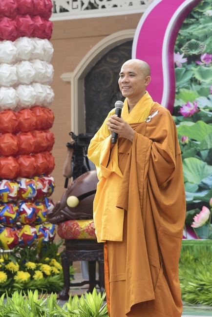The Vesak Great Ceremony in 2020 at Hoang Phap Pagoda