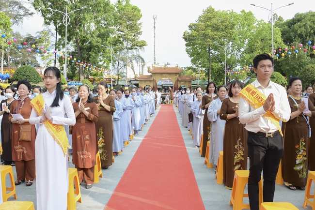 The Vesak Great Ceremony in 2020 at Hoang Phap Pagoda