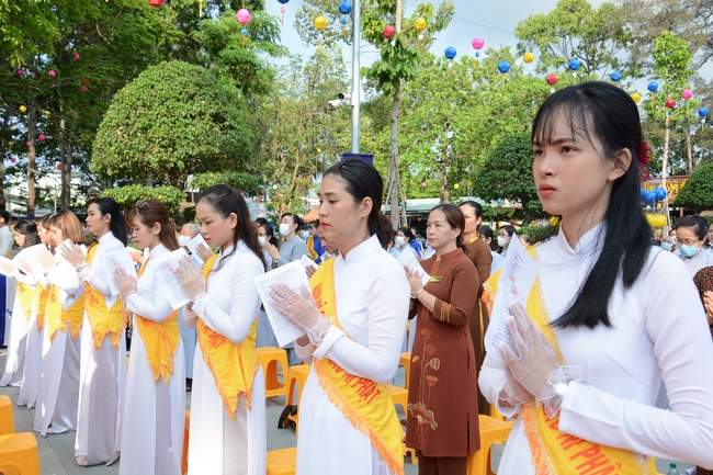 The Vesak Great Ceremony in 2020 at Hoang Phap Pagoda