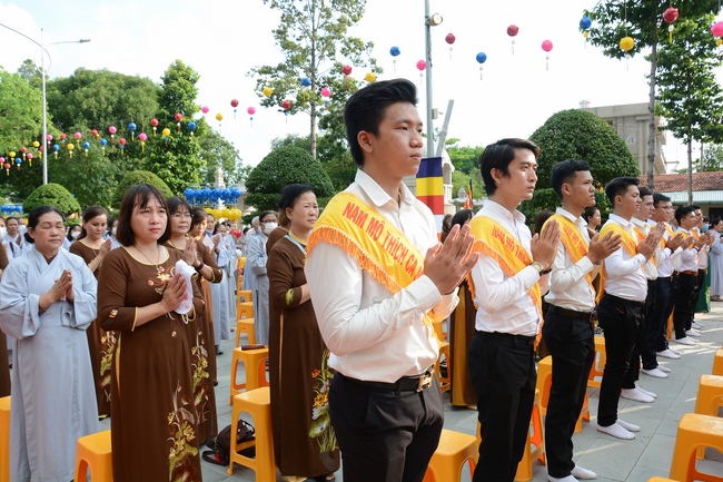 The Vesak Great Ceremony in 2020 at Hoang Phap Pagoda