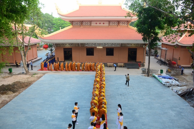 The Vesak Great Ceremony in 2020 at Hoang Phap Pagoda