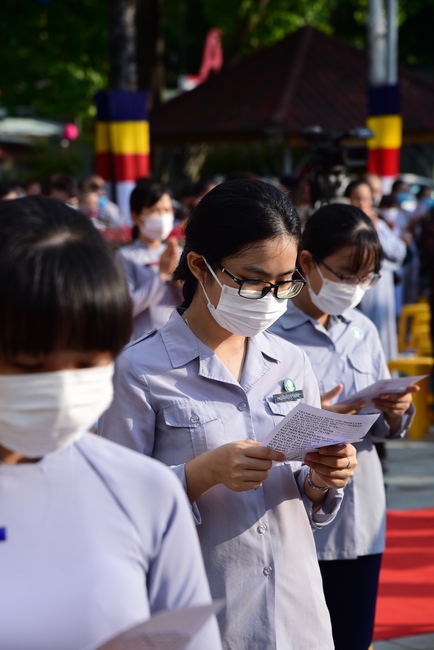 The Vesak Great Ceremony in 2020 at Hoang Phap Pagoda